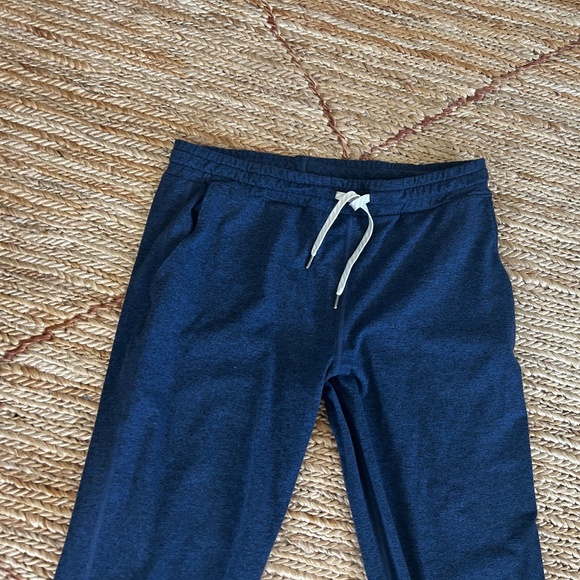 Vuori Womens Performance Joggers Heather Navy Small S Athleisure Dreamknit - Picture 6 of 7